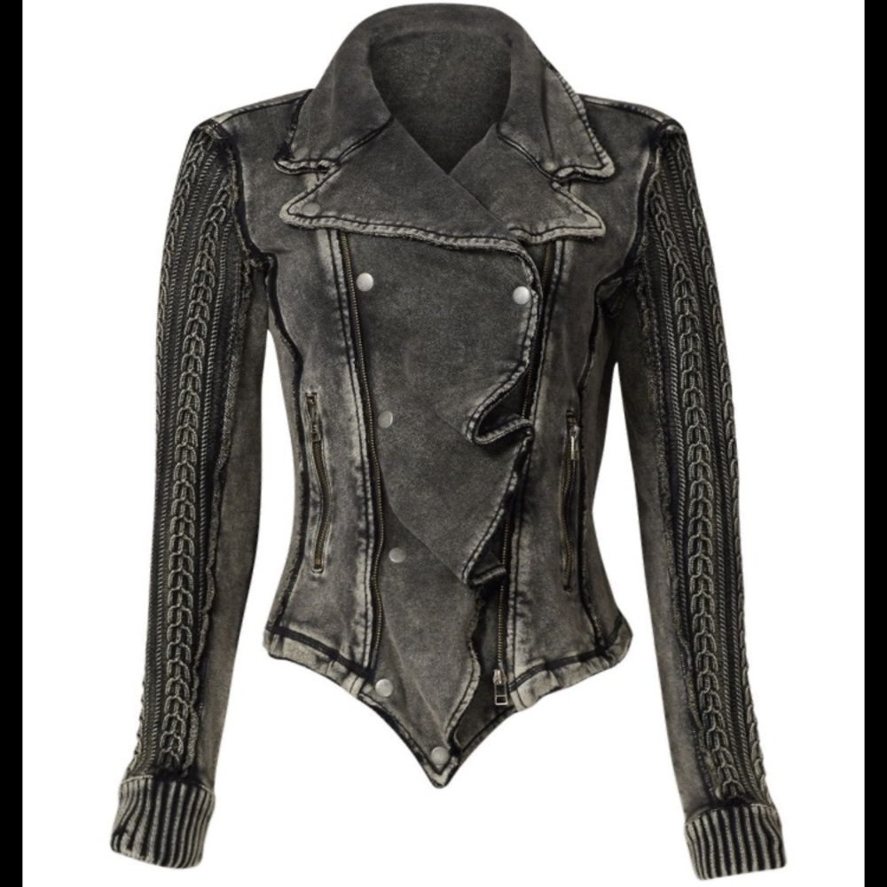 ISO IN SEARCH OF free people moto jacket